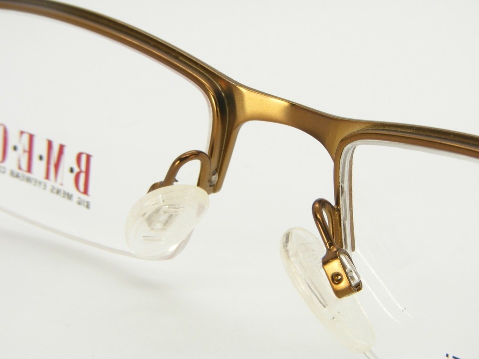 W/ TAG BMEC BIG CRUSH BROWN EYEGLASSES GLASSES FRAME B.M.E.C. 55-18-145 (NOTES) Item image 9