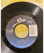 GLORIA ESTEFAN &amp; MIAMI SOUND MACHINE 7&quot; 45 RPM &quot;Conga&quot; &quot;Mucho Money&quot; Scr... - $6.85 CAD