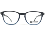 Haggar Brille Rahmen H276 NAVY Blau Quadratisch Voll Felge 51-19-145 - $32.35