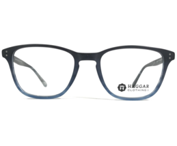 Haggar Brille Rahmen H276 NAVY Blau Quadratisch Voll Felge 51-19-145 - £25.44 GBP