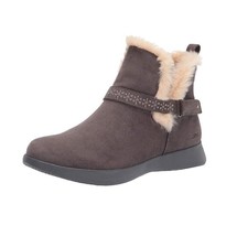 JBU Womens 6 M Grey Nomadic Faux Fur Lined Ankle Boots DISPLAY XB00 - $39.19