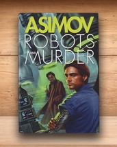 Robots and Murder - Isaac Asimov - Hardcover DJ SFBC BCE 1999 - £13.06 GBP