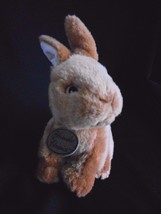 Russ Yomiko Classics 8&quot; Plush Stuffed Brown Baby Bunny Rabbit - £7.63 GBP