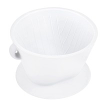 Pour Over Coffee Dripper, 1 Set White Collapsible Silicone Coffee Dripper With S - £14.22 GBP