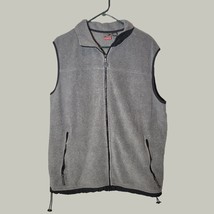 Pro Spirit Mens Vest XL Zippered Light Gray - $12.97