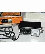 Convoy Model CON-315 SWR/WATT/FS Meter Very rare attic find read w6a 4/23 - $110.94 CAD