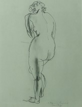 Nude Woman Standing  - Raoul Dufy - Framed Picture 11&quot;x14&quot; - £25.94 GBP