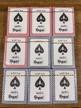 Lot of 9 Unopened Decks Playing Cards No 74 Monaco Regal Standard Playing Cards - £15.45 GBP