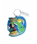 NWT Disney Mickey Mouse Welcome To Florida Fun Keychain Keyring - $8.00