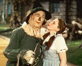 The Wizard Of Oz Color Photo Judy Garland Scarecrow 16x20 Canvas Giclee - £55.94 GBP
