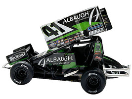 Winged Sprint Car #41 Carson Macedo &quot;Albaugh&quot; Jason Johnson Racing &quot;World of Out - $144.20