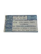 The Fabulous Thunderbirds 5/29/1986 KISW 15th Ann. Ticket Stub @ Parkers Seattle - £9.42 GBP