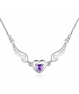 【Ready in stock】Necklaces for women Angel Necklace Wedding Party Heart P... - €8,55 EUR