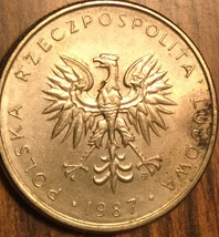 1987 Poland 10 Zlotych Coin - £1.05 GBP