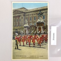 Vintage 1940s Postcard Yeomen of the Guard Buckingham Palace London Engl... - $14.92