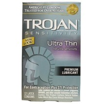 Trojan Ultra Thin Vertical Pack (12) - £11.66 GBP