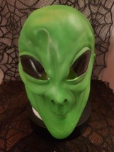 Vintage Latex Alien Halloween Mask 1997 Adult Full Mask Illusions Eyes Roswell - £26.93 GBP