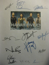 Hawaii Five-0 5 Signed TV Pilot Screenplay Script X12 Autograph Alex O&#39;L... - £13.58 GBP