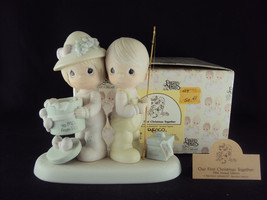 Precious Moments, 115290, Our First Christmas Together, Flower Mark - $34.95