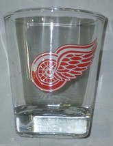 NHL Detroit Red Wings Logo w/ Name Standard 2 oz Shot Glass by Hunter - £11.93 GBP