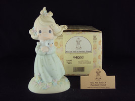 Precious Moments, 524395, You Are Such A Purr-fect Friend, G-Clef Mark - £23.45 GBP