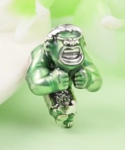 New Authentic S925 Marvel Incredible Hulk Charm for Pandora Bracelet  - £9.47 GBP