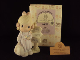Precious Moments, C0013, Loving Caring And Sharing Along The Way, G-Clef - £19.62 GBP
