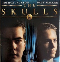 The Skulls Vintage VHS 2000 Suspense Thriller Paul Walker Joshua Jackson - £4.22 GBP