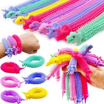 20 Pack Stretchy String Fidget Toys Dinosaur Sensory Noodle Strings Textured Str - £17.05 GBP