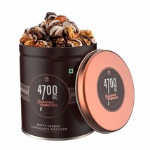 4700BC Gourmet Popcorn, Nutty Tuxedo Chocolate, Tin, 125 gm / 150 gm - £13.09 GBP