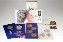 US Bicentennial, MIsc. Patriotic, Presidential Medals Lot of 7 - £54.52 GBP
