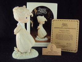 Precious Moments Figurine, #12084, Autumn&#39;s Praise, &quot;Four Seasons&quot;, Olive Branch - £39.92 GBP