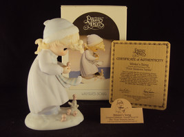 Precious Moments Figurine, #12092, Winter&#39;s Song, &quot;Four Seasons&quot;, Olive Branch - £55.78 GBP