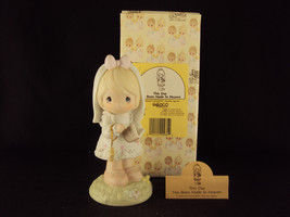Precious Moments Figurine, 523496, This Day Has Been Made In Heaven, Bow &amp; Arrow - £31.25 GBP