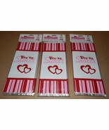 Valentines Day Treat Bags &amp; Twist Ties 3 pks 75 Total Bags You&#39;re Sweet ... - $149.57 MXN
