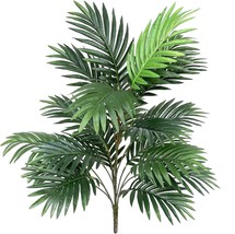 Artificial Palm Tree Plants 30&quot; Tall UV Resistant Tropical Areca Plant Faux Plan - £28.57 GBP