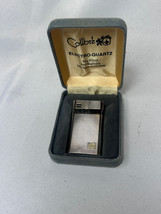 Vtg Colibri Electro - Quartz Lighter In Original Presentation Box Made In Japan - £39.62 GBP