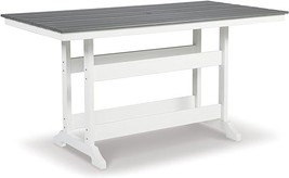 Signature Design by Ashley Transville Casual Outdoor Counter Table with ... - £1,301.23 GBP