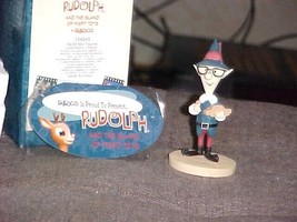 Enesco Rudolph Tall Elf Mini Figurine MIB #104545 Rare - $74.24