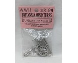 WWII 20mm Britannia Miniatures Guns22 150mm IG - $31.67