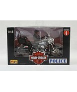 VINTAGE 1998 Maisto Harley Davidson Florida State Trooper 1:18 Motorcycle - £23.92 GBP