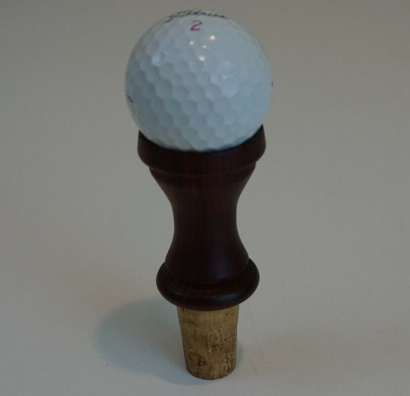 Titleist Pro V1x V1 Wine Wood and Cork Bottle Stopper - $19.79