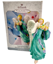 Vtg Hallmark Keepsake Ornament 1999 Inspirational Angel World of Wishes - £4.54 GBP