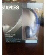 Staples Blue headphones - $20.67