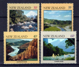 New Zealand 730-733 MNH Rivers Nature ZAYIX 0424S0215 - £1.52 GBP