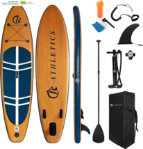 Inflatable Stand up Paddle Board (6 Inches Thick), ISUP Package W/Premiu... - $312.18