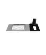 XL Felt Mouse Pad with Laser-Cut Keyboard, Smartphone Stand, and Lap Des... - $46.00