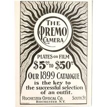 The Premo Camera Photography 1899 Advertisement Victorian Rochester Opti... - €17,13 EUR