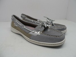 Sperry Women&#39;s Angelfish Boat Shoe Sparkle *Mismate* Left 8.5M / Right 9M - £14.22 GBP