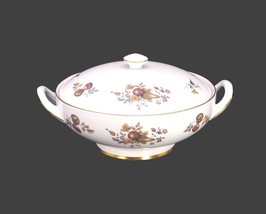 Royal Tuscan Golden Fruit covered, handled serving bowl made in England. - £125.76 GBP